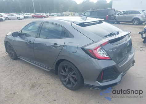 2019 Honda Civic Sport from USA, damaged, VIN SHHFK7H45KU421929